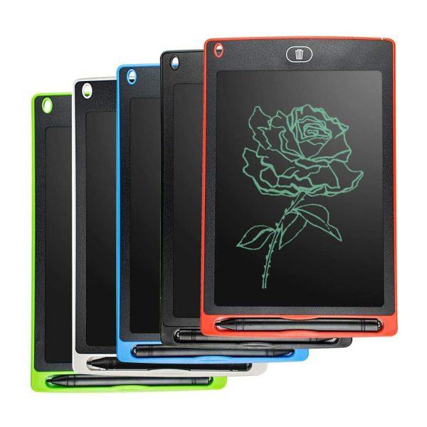 Compact and Durable 8.5-Inch LCD Writing Pad with Hardbound Design - Discountbazar