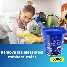 500g Multi-purpose Strong Cleaner Stainless Steel Cookware Cleaning - Discountbazar